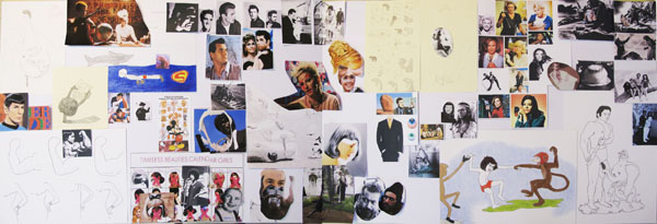 Sabina Baumann: home cinema selfs (2011)